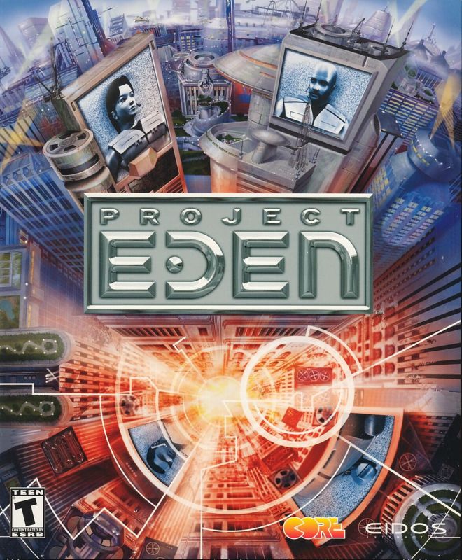 Project Eden box art for Playstation 2